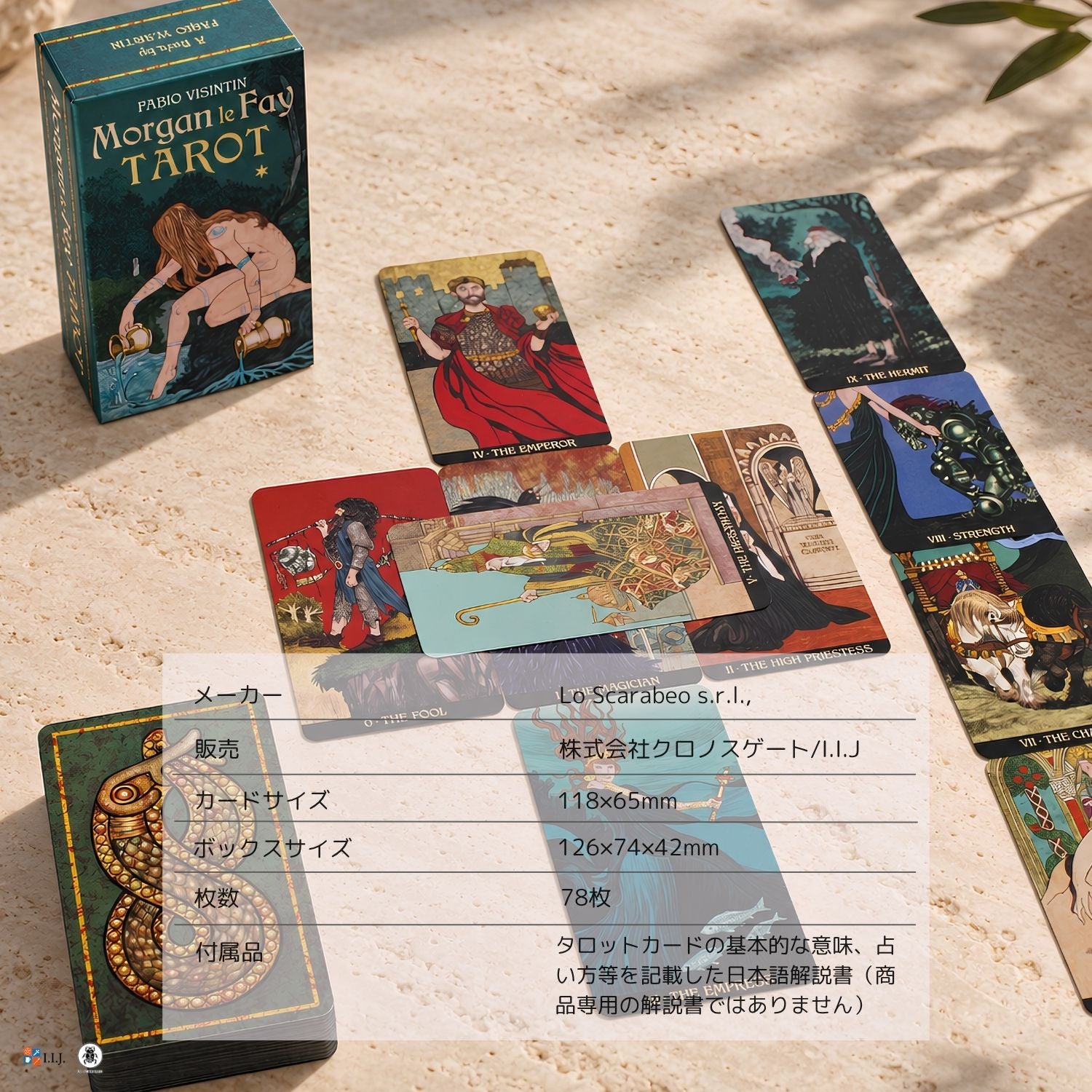 モルガン・ル・フェイ・タロット Morgan le Fay Tarot