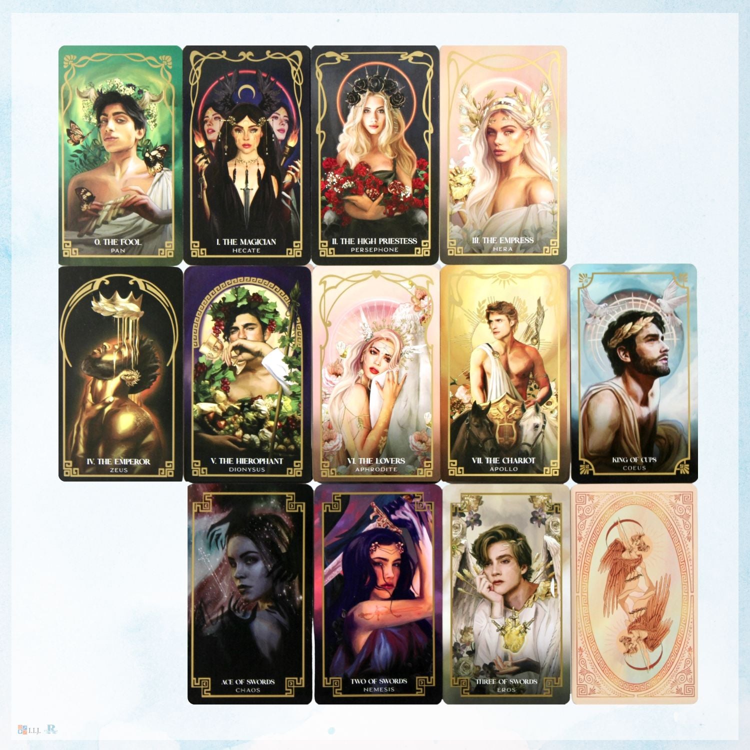 ミトス・タロット・ポケット・エディション 缶入り Mythos Tarot Pocket Tin Edition