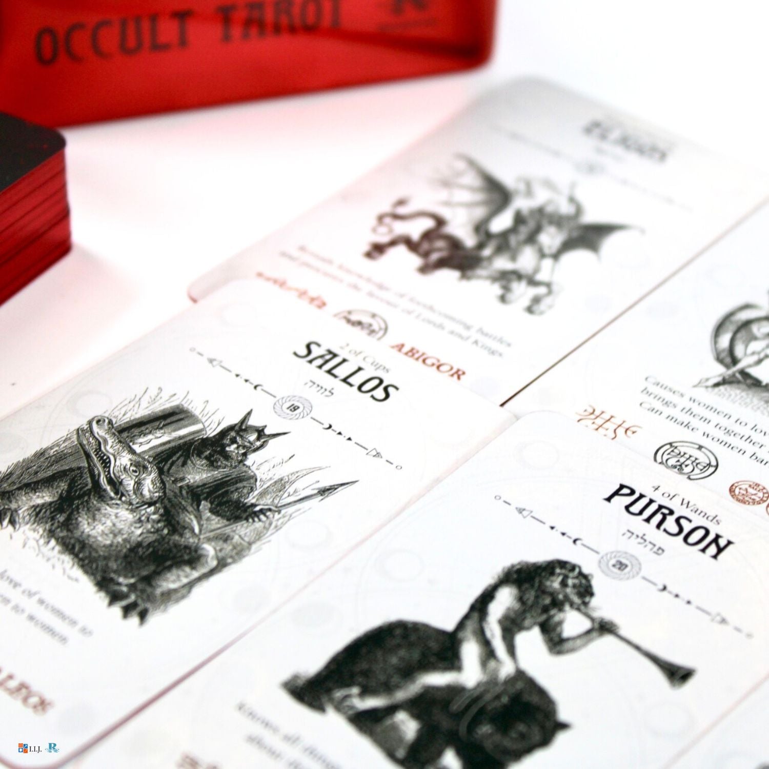 オカルト・タロット・ポケット・エディション 缶入り Occult Tarot Pocket Tin Edition