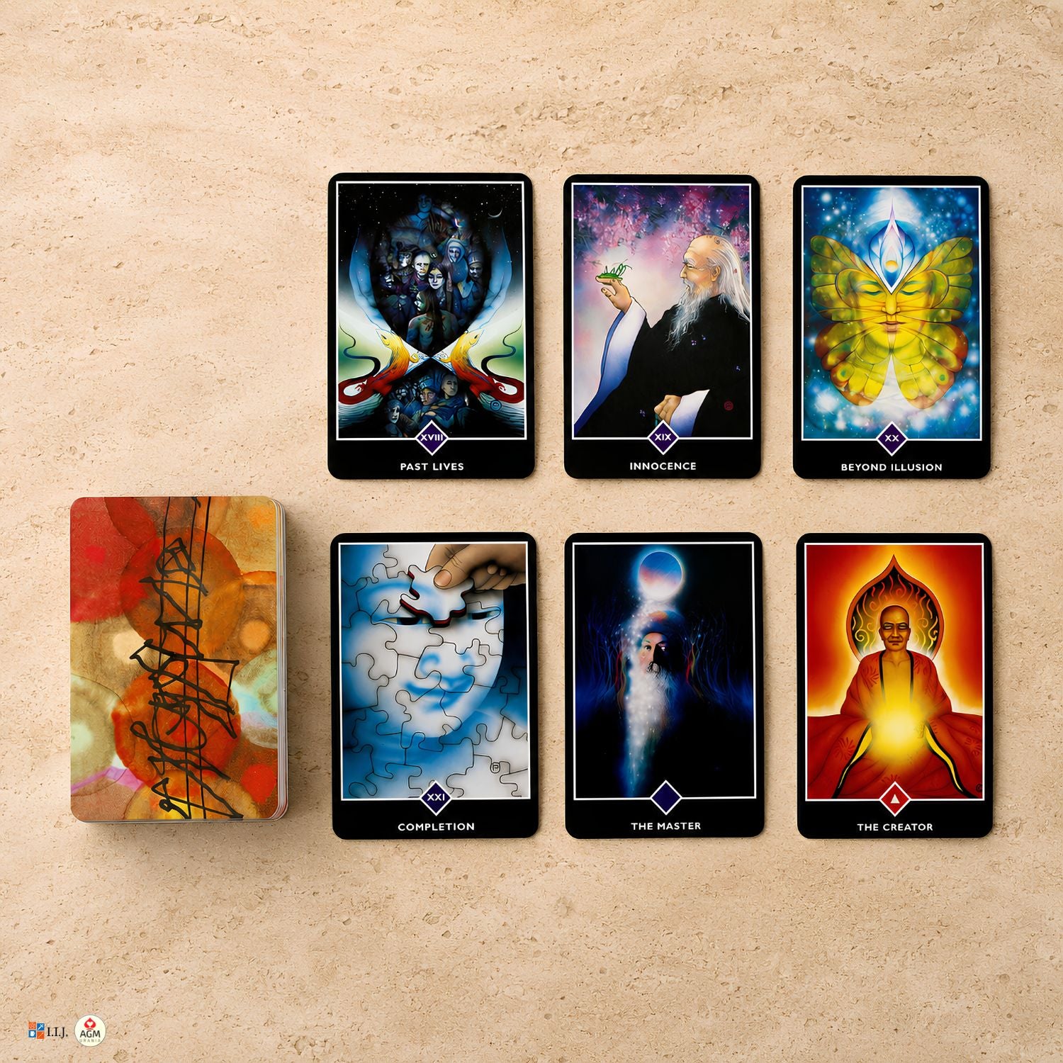 しょうぽん★タロット 和尚禅タロット 日本語版 日本語解説書付き OSHO ZEN TAROT – クロノス