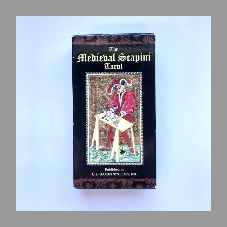 【アウトレット】 メディバルスカピーニ タロット　The Medieval Scapini Tarot