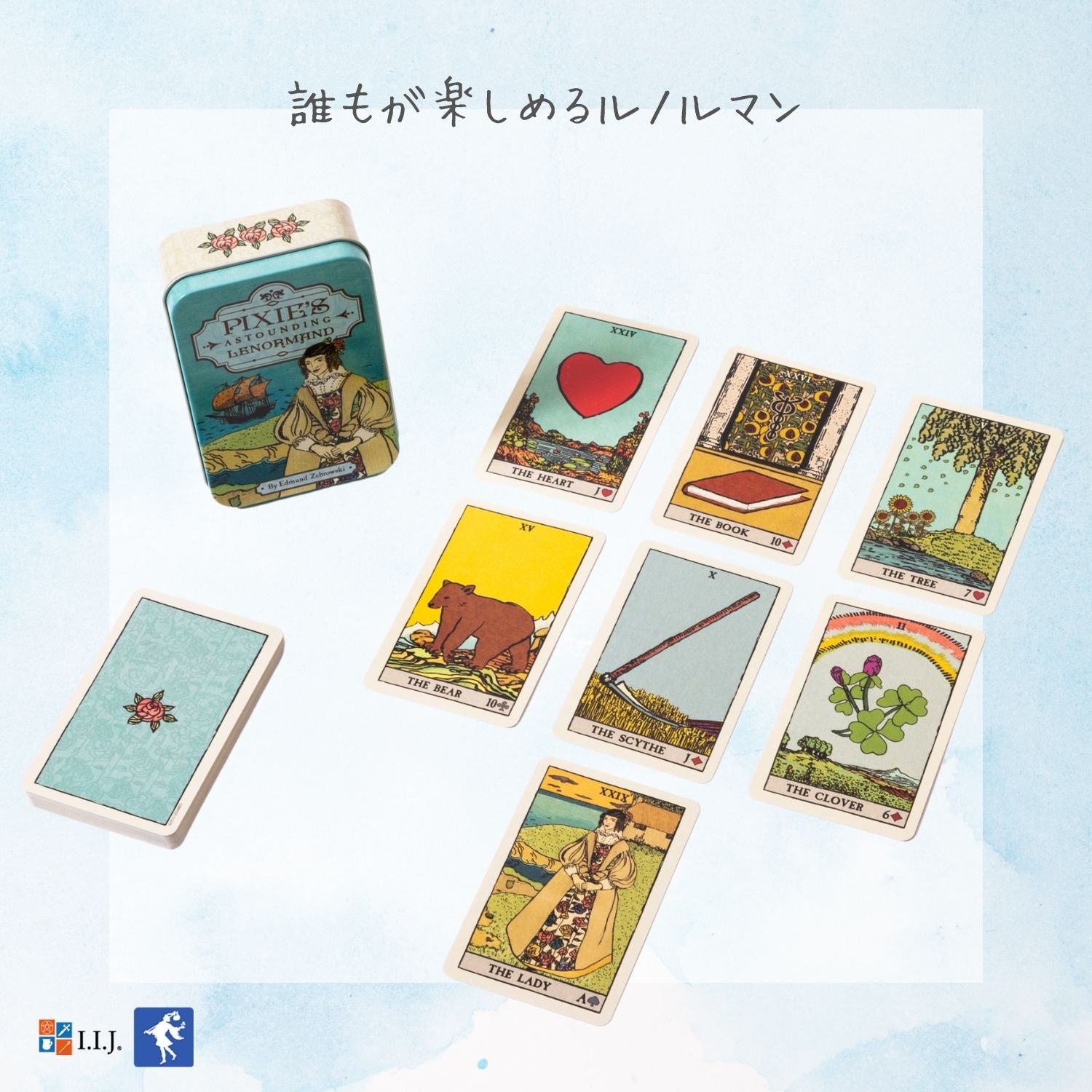 ピクシーズ アスタウンディング ルノルマン（缶入り） PIXIE'S ASTOUNDING LENORMAND
