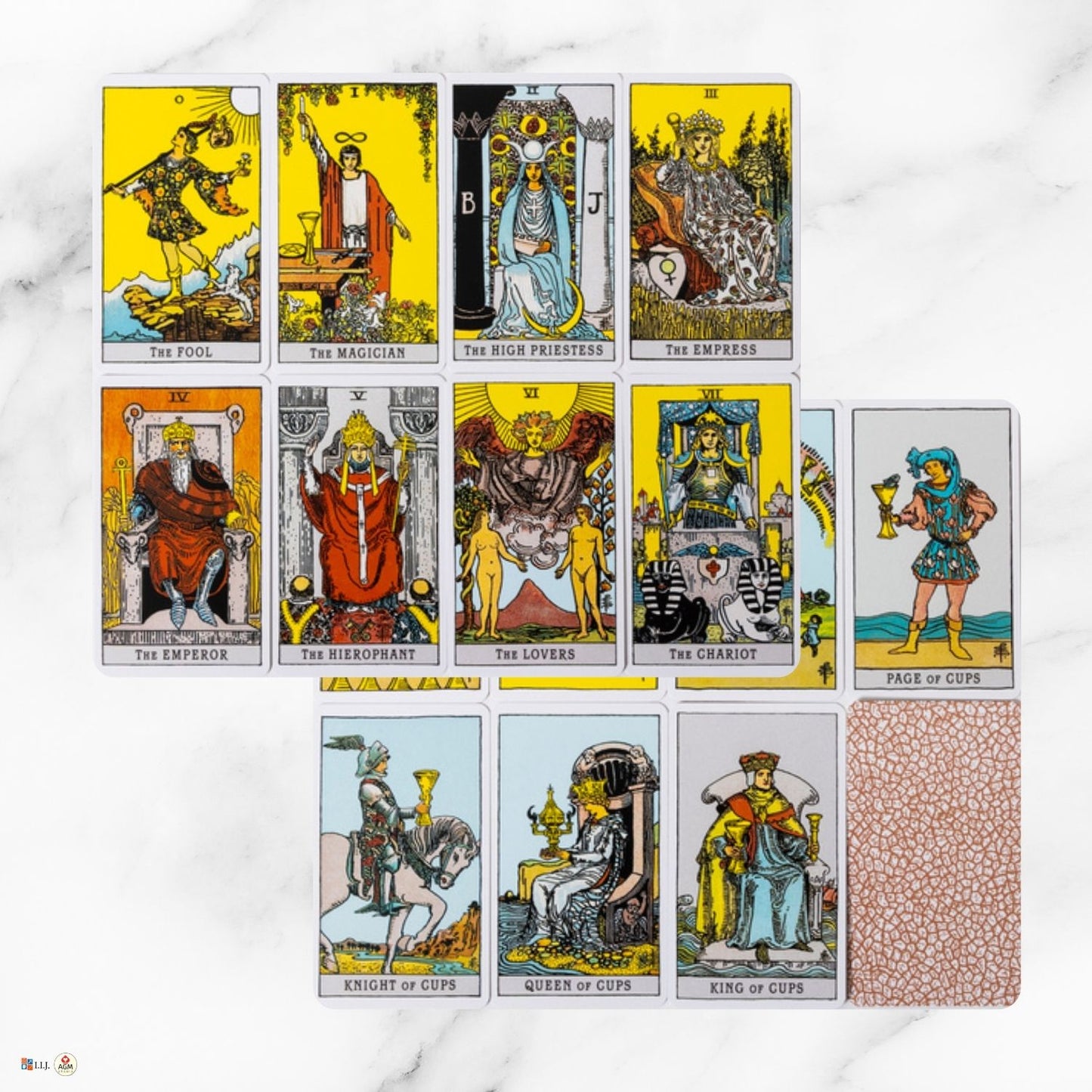 Premium Rider Deluxe Arthur Edwards Edition Premium Tarot of A.E. Waite