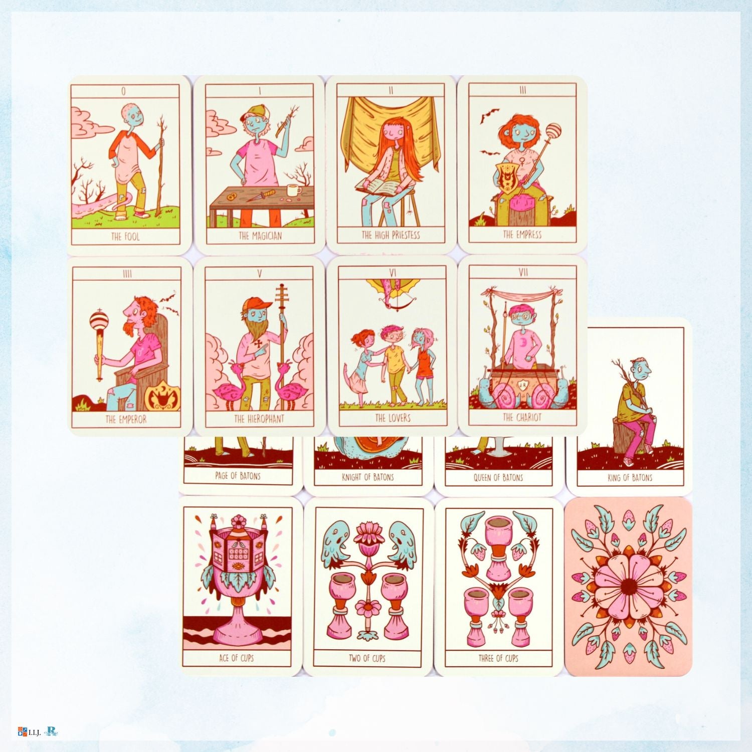 スクイド・ケーキ・マルセイユ・タロット Squid Cake Marseille Tarot