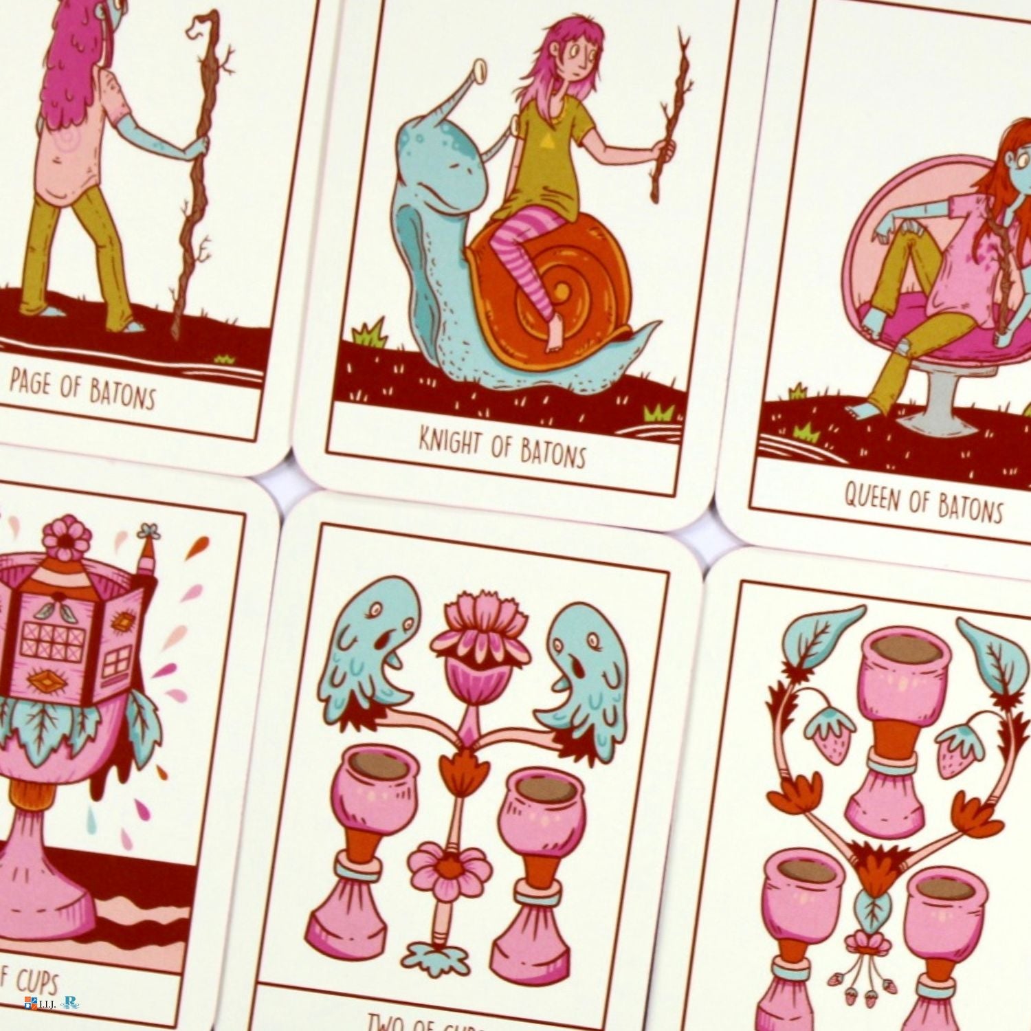 スクイド・ケーキ・マルセイユ・タロット Squid Cake Marseille Tarot