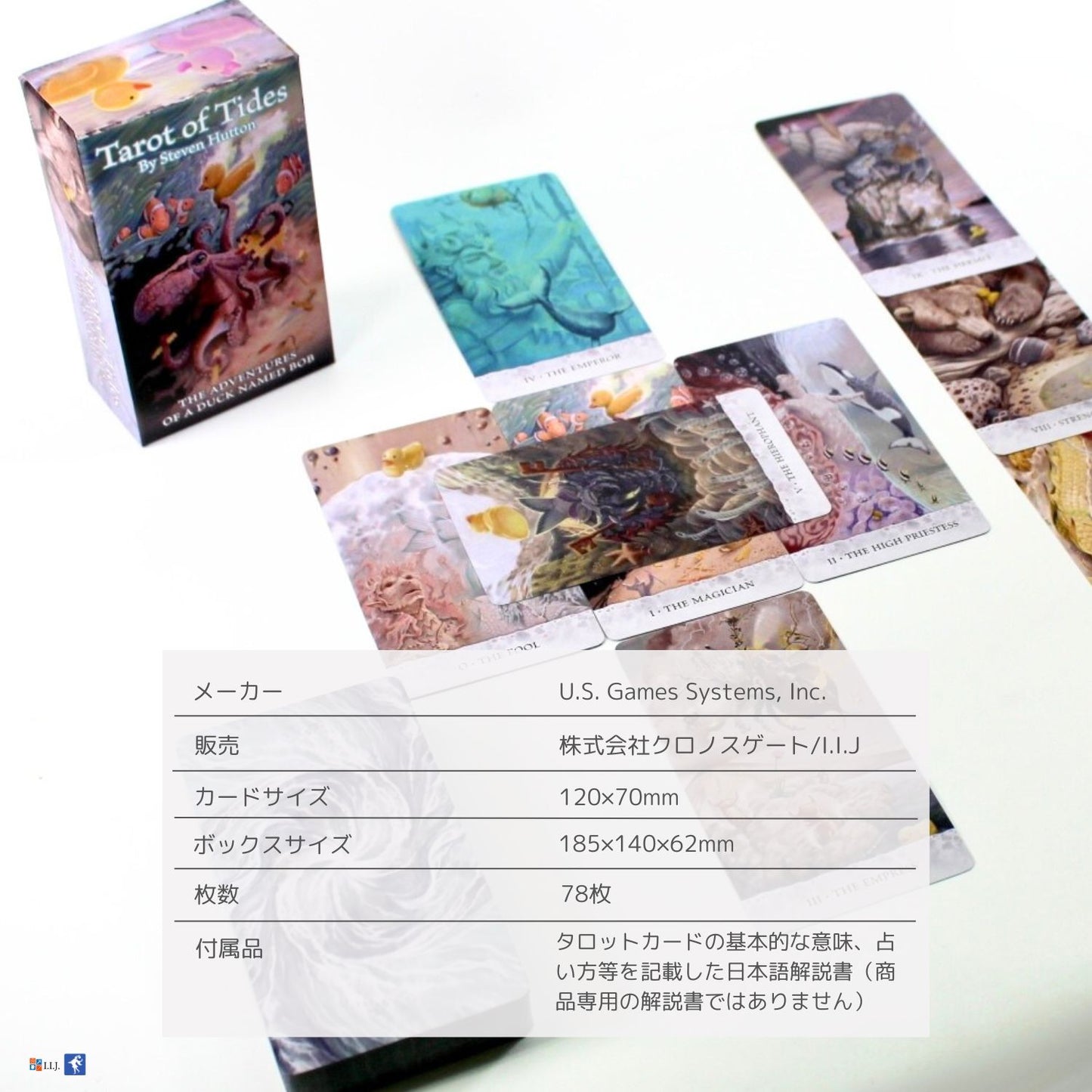 タロット・オブ・タイズ：アヒルのボブの大冒険 Tarot of Tides