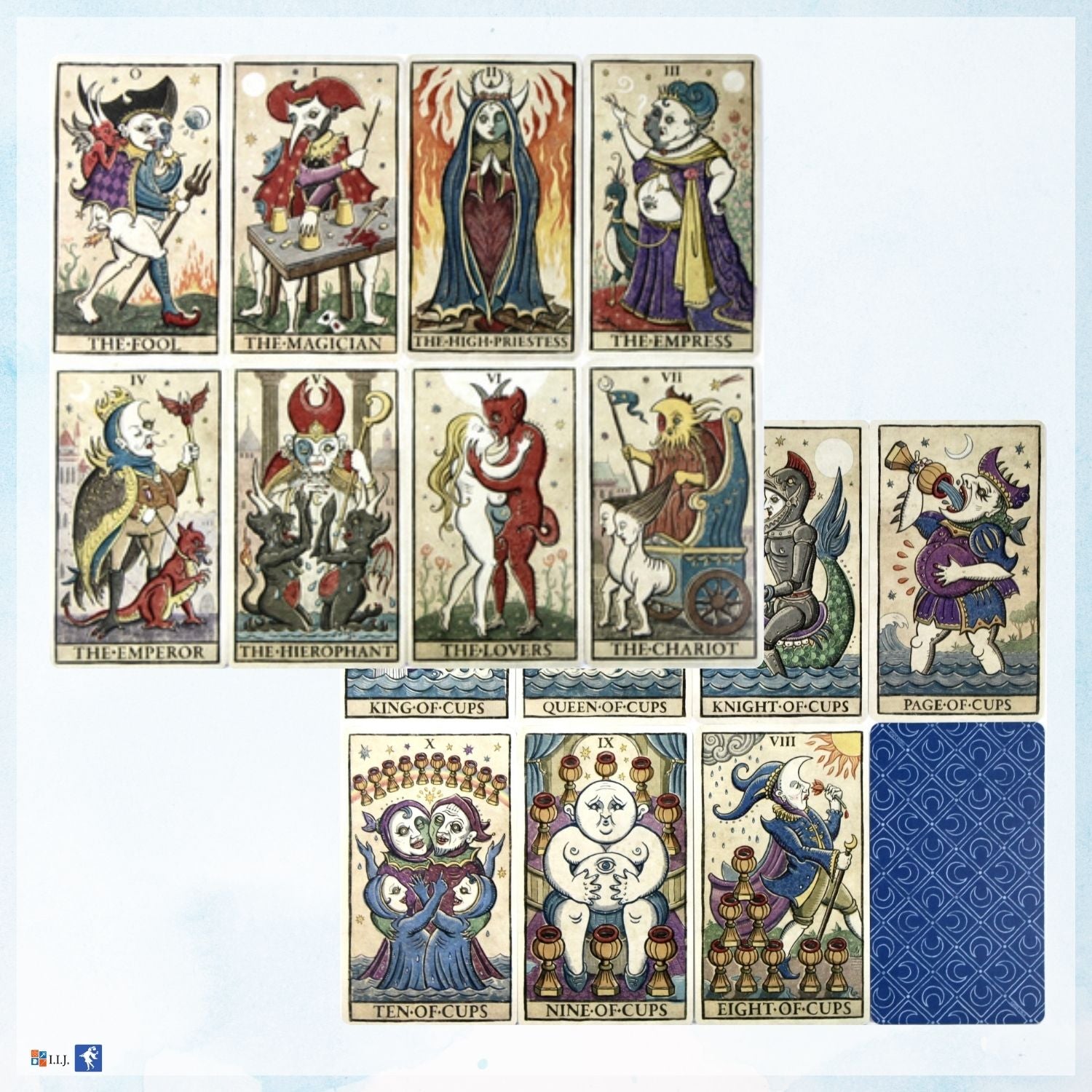 トリオンフィ・デラ・ルナ・タロット Trionfi Della Luna Tarot