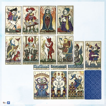 トリオンフィ・デラ・ルナ・タロット Trionfi Della Luna Tarot