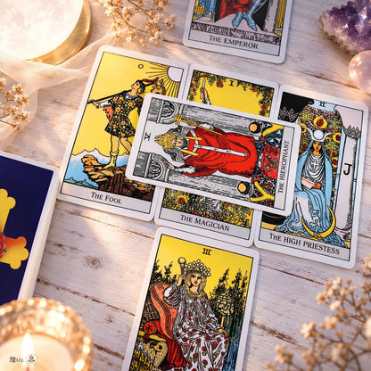 Rider Pocket Arthur Edward Blue Edition Tarot of A.E. Waite